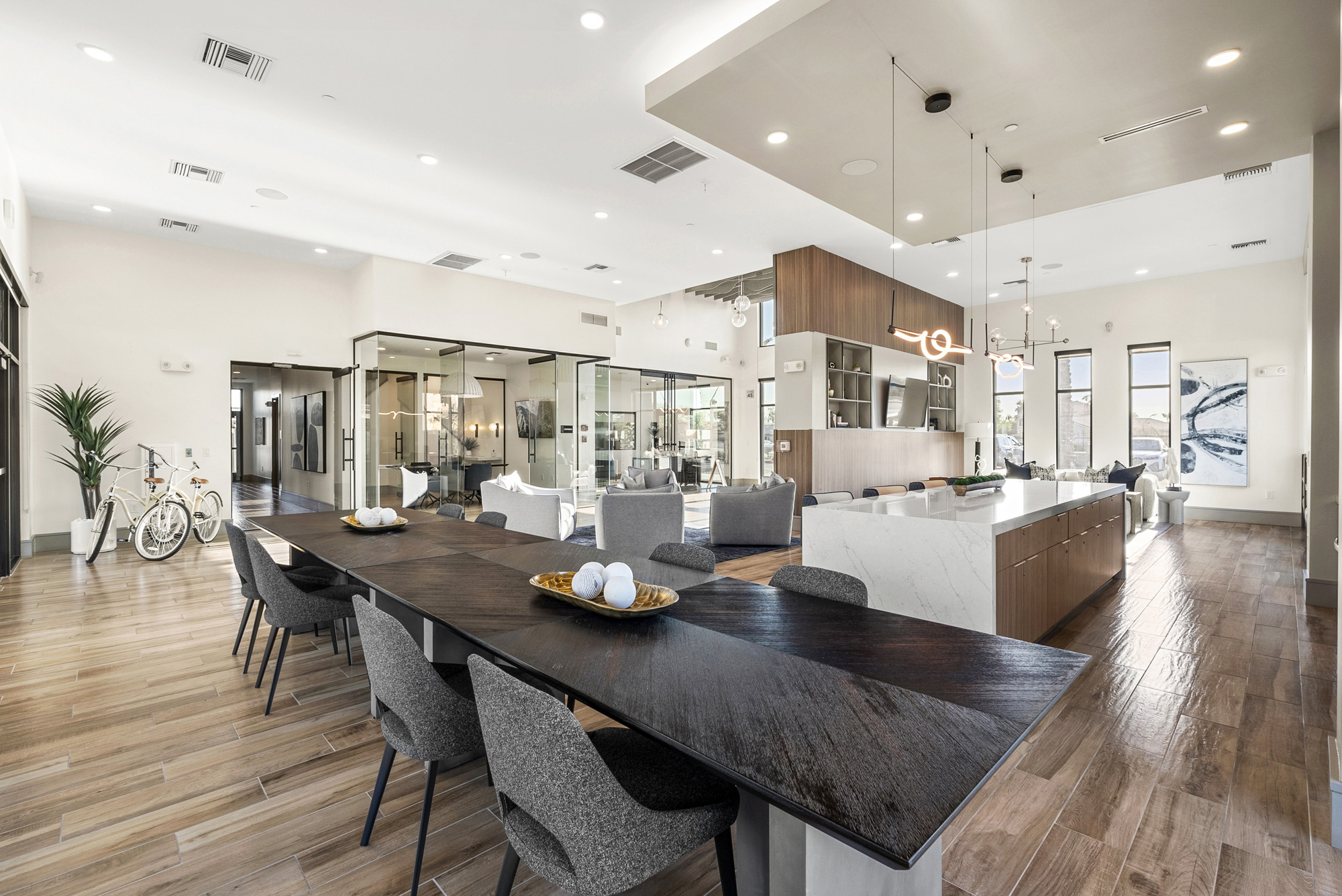 Aster Clubhouse interior