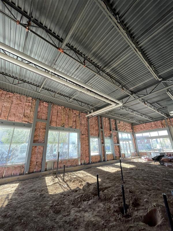 Commercial interior framing